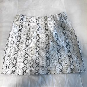 Fashion Nova Snake Skin Skirt